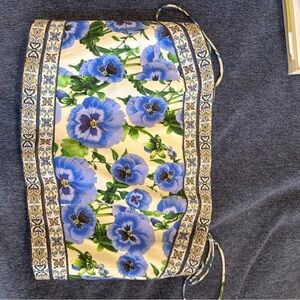 Alice & Olivia strapless crop top